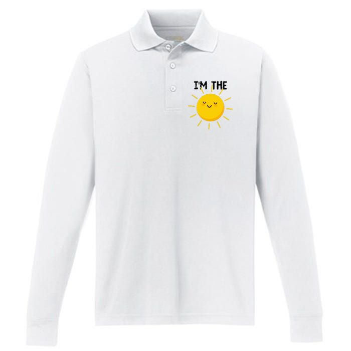 Pretend To Be The Sun Funny Show Halloween Costume Performance Long Sleeve Polo