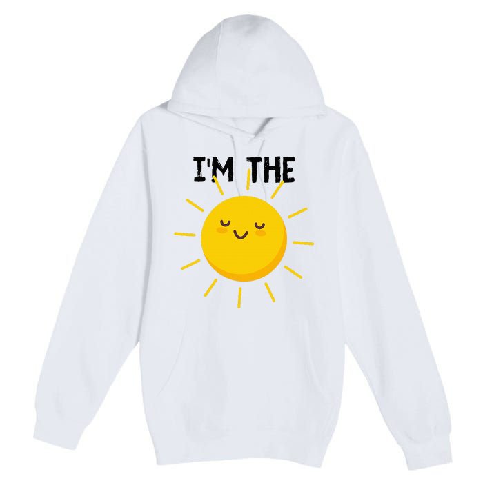 Pretend To Be The Sun Funny Show Halloween Costume Premium Pullover Hoodie