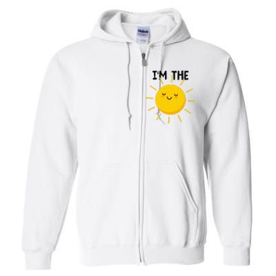 Pretend To Be The Sun Funny Show Halloween Costume Full Zip Hoodie