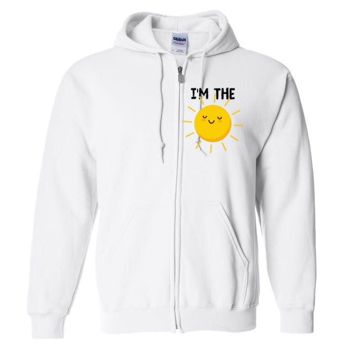 Pretend To Be The Sun Funny Show Halloween Costume Full Zip Hoodie