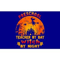 Preschool Teacher By Day Witch By Night Costume Halloween Cute Gift Bumper Sticker