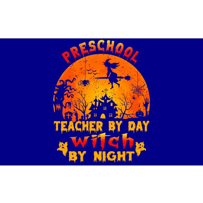 Preschool Teacher By Day Witch By Night Costume Halloween Cute Gift Bumper Sticker