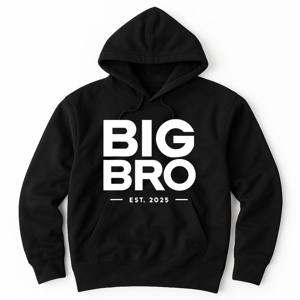 Promoted To Big Bro 2025 Big Brother Hoodie