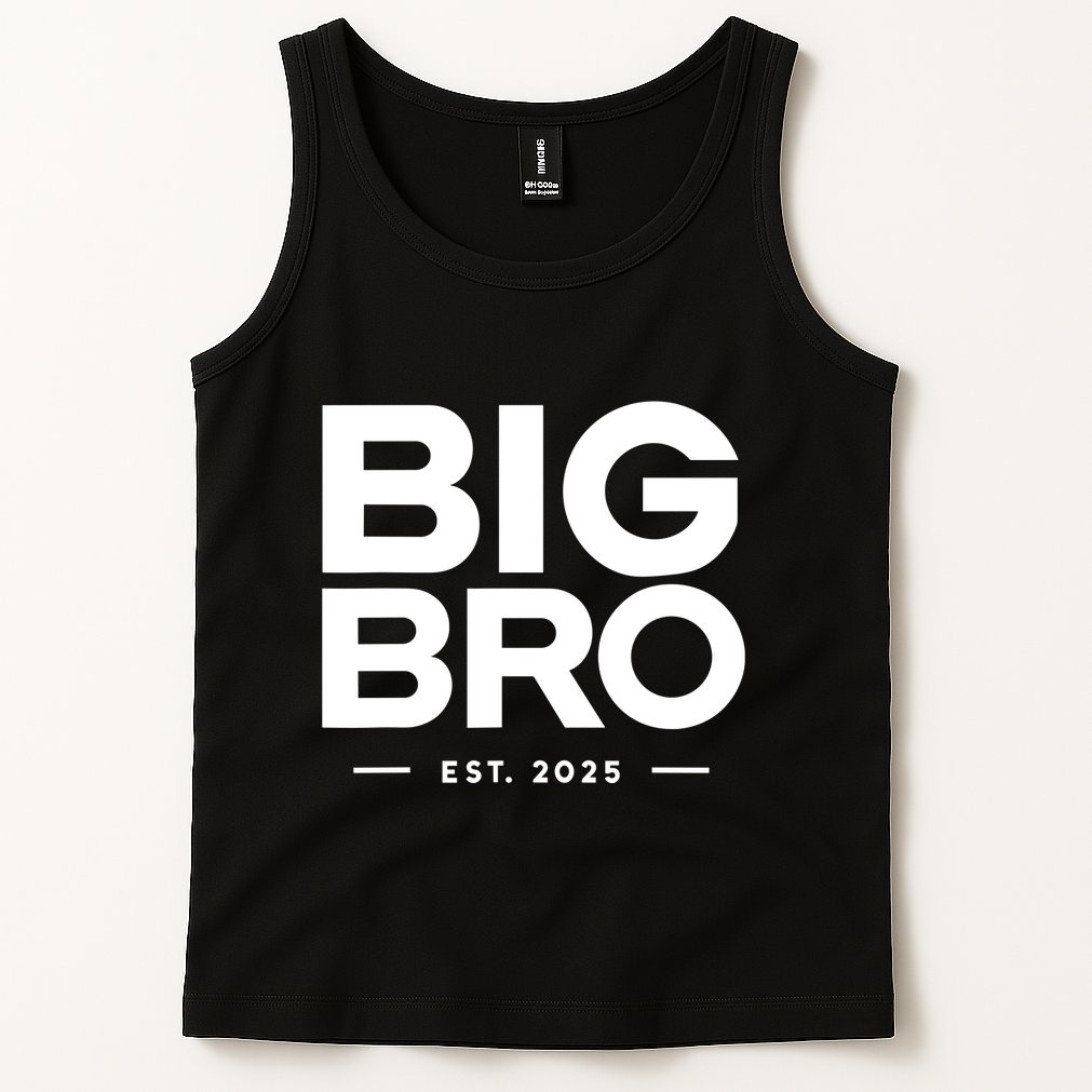 Promoted To Big Bro 2025 Big Brother Tank Top