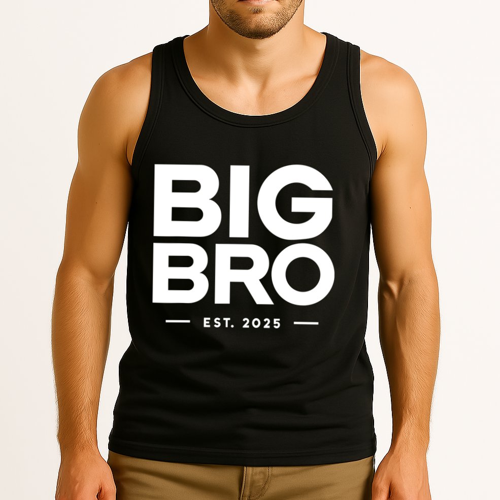 Promoted To Big Bro 2025 Big Brother Tank Top