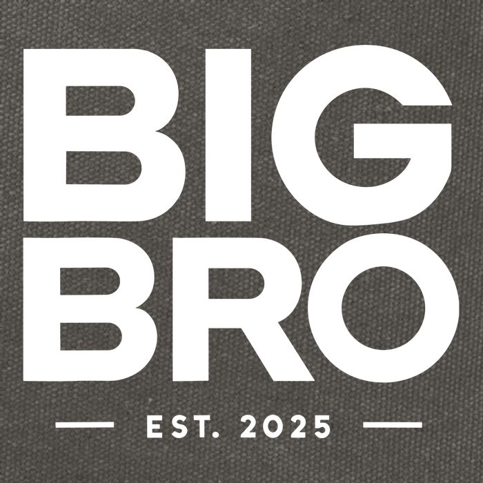 Promoted To Big Bro 2025 Big Brother Cotton Canvas Backpack