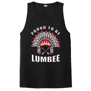 Proud To Be Lumbee Native American Lumbee Tribe Gift PosiCharge Competitor Tank