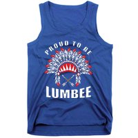 Proud To Be Lumbee Native American Lumbee Tribe Gift Tank Top