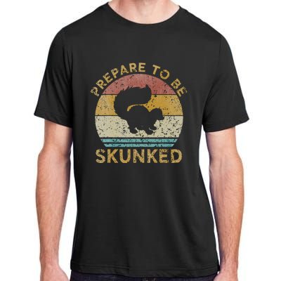 Prepare To Be Skunked Cribbage Game Adult ChromaSoft Performance T-Shirt