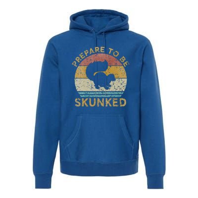 Prepare To Be Skunked Cribbage Game Premium Hoodie