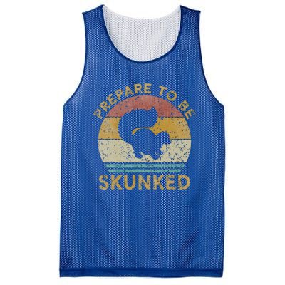 Prepare To Be Skunked Cribbage Game Mesh Reversible Basketball Jersey Tank