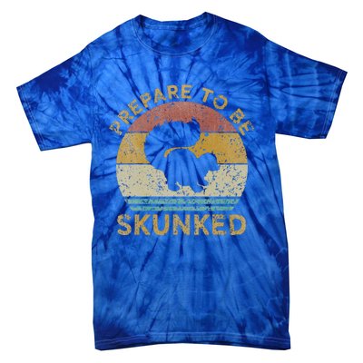 Prepare To Be Skunked Cribbage Game Tie-Dye T-Shirt