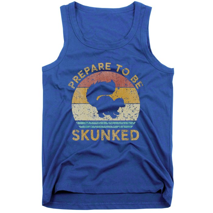 Prepare To Be Skunked Cribbage Game Tank Top