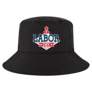 Proud To Be American Patriot Union Skilled Worker Labor Day Gift Cool Comfort Performance Bucket Hat