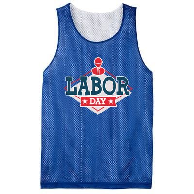 Proud To Be American Patriot Union Skilled Worker Labor Day Gift Mesh Reversible Basketball Jersey Tank