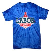 Proud To Be American Patriot Union Skilled Worker Labor Day Gift Tie-Dye T-Shirt