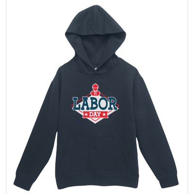 Proud To Be American Patriot Union Skilled Worker Labor Day Gift Urban Pullover Hoodie