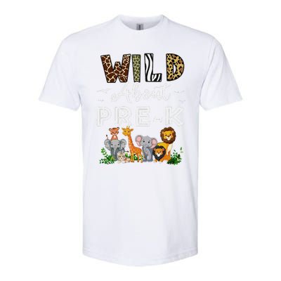 Prek Teacher Back To School Wild About Prek Gift Softstyle CVC T-Shirt