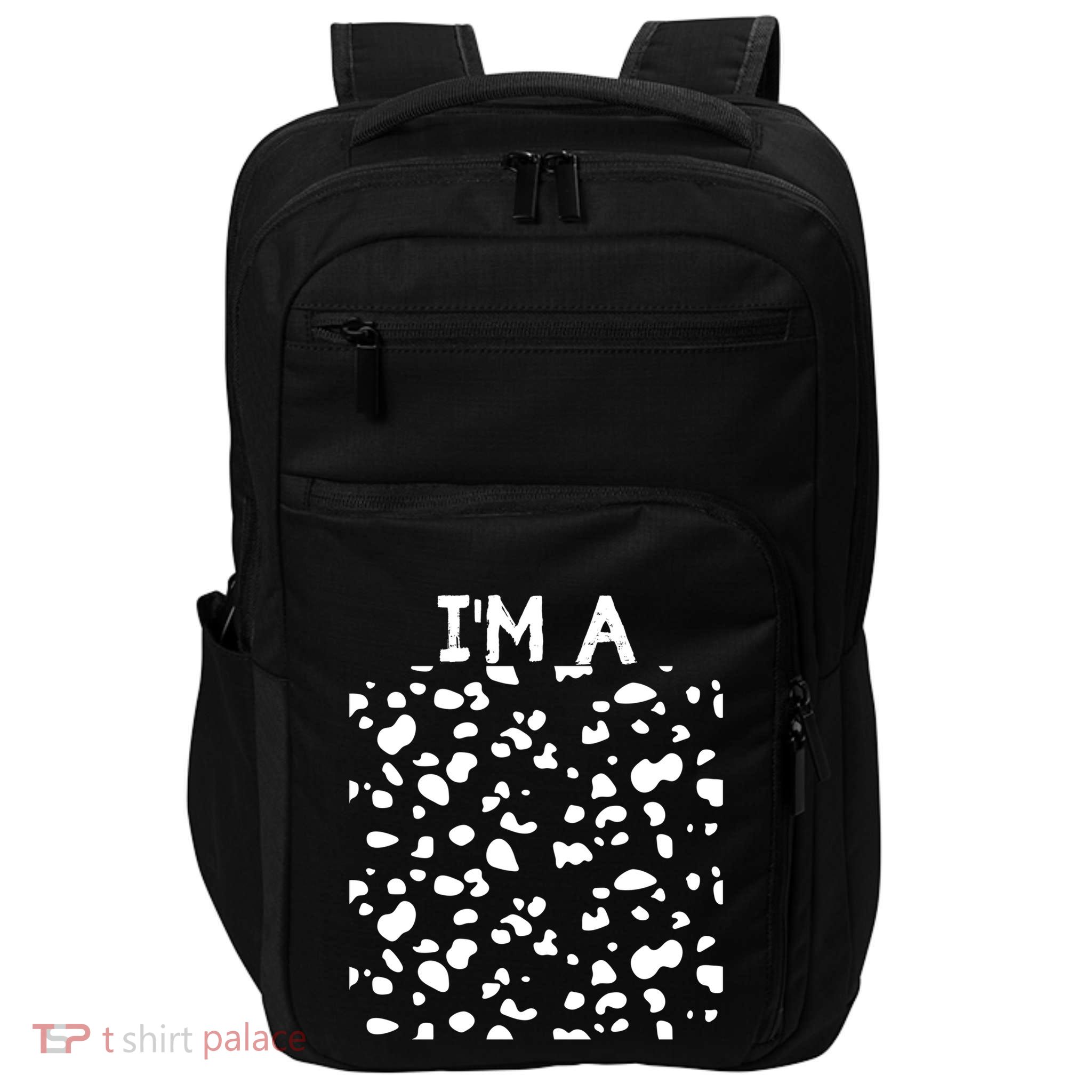 Pretend To Be A Dalmatian Funny Show Halloween Costume Gift Impact Tech Backpack