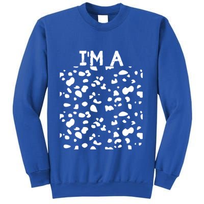 Pretend To Be A Dalmatian Funny Show Halloween Costume Gift Sweatshirt