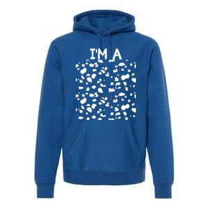 Pretend To Be A Dalmatian Funny Show Halloween Costume Gift Premium Hoodie