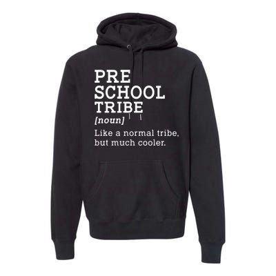 Preschool Tribe Back To School Gift Premium Hoodie