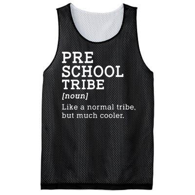 Preschool Tribe Back To School Gift Mesh Reversible Basketball Jersey Tank