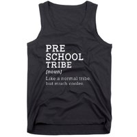 Preschool Tribe Back To School Gift Tank Top