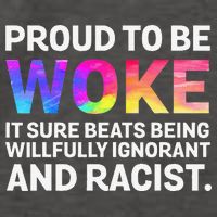 Proud To Be Woke It Sure Beats Being Willfully Ignorant Vector Backpack