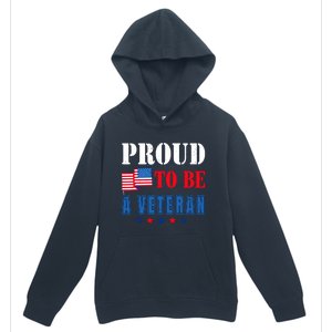 Proud To Be A Veteran American Veterans Day Urban Pullover Hoodie