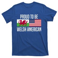 Proud To Be Welsh American Gift T-Shirt