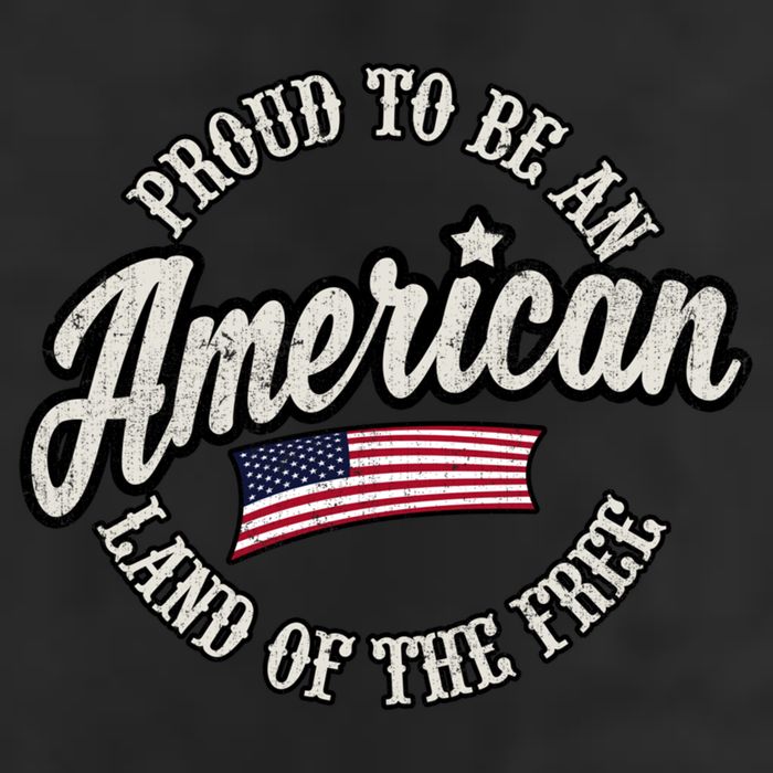 Proud To Be An American Gift Adult Drive Performance Visor