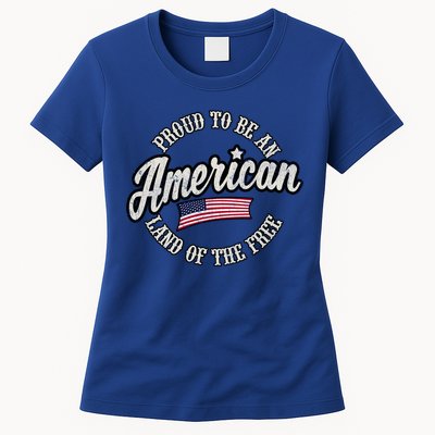 Proud To Be An American Gift Womens T-Shirt