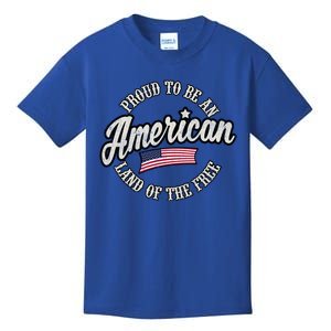 Proud To Be An American Gift Kids T-Shirt