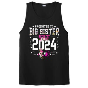 Promoted To Big Sister Est 2024 New Big Sister Mothers Day PosiCharge Competitor Tank