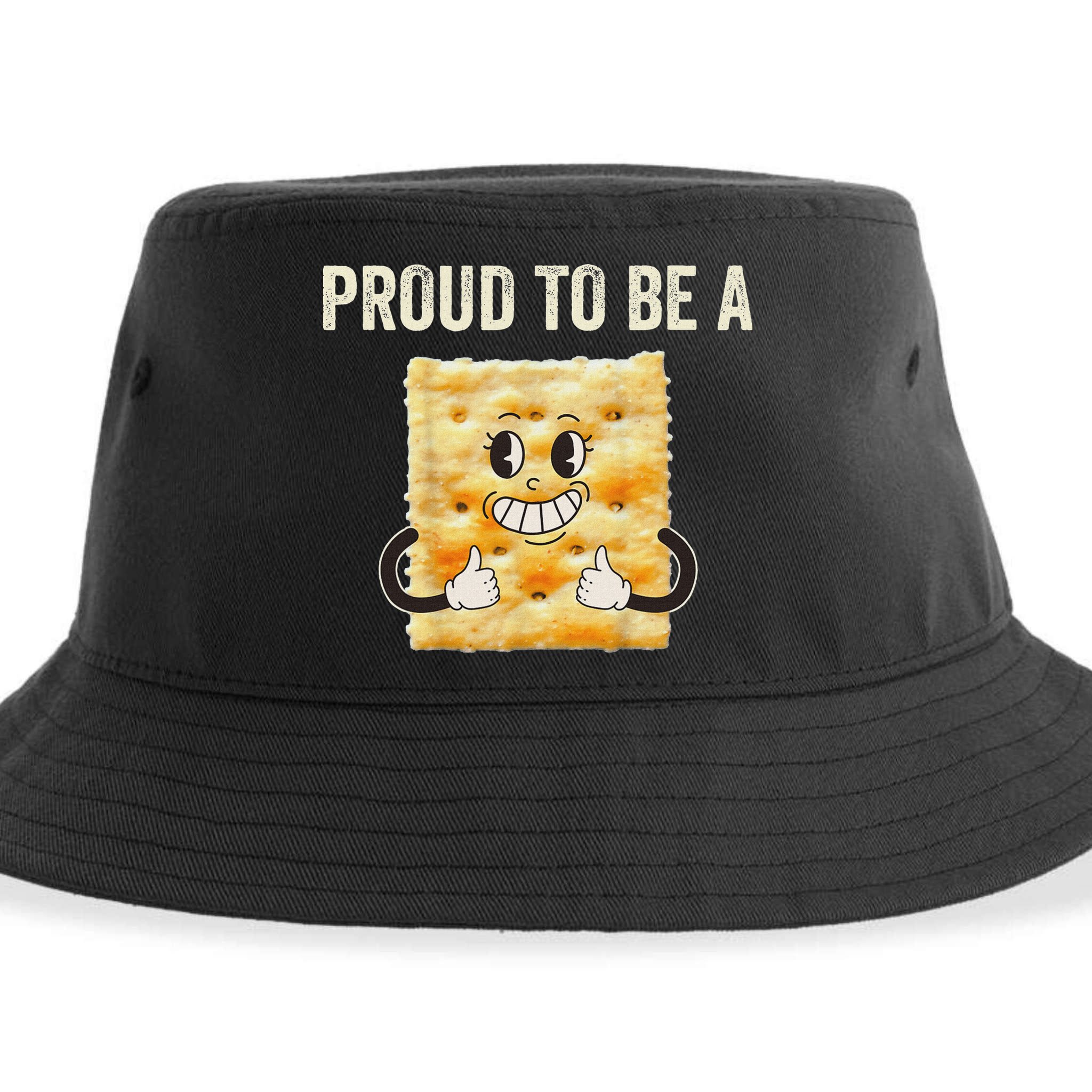 Proud To Be A Cracker Funny Halloween Costume Women Sustainable Bucket Hat