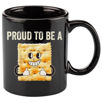 Proud To Be A Cracker Funny Halloween Costume Women 11oz C Handle Ceramic Mug