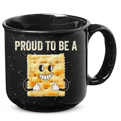 Proud To Be A Cracker Funny Halloween Costume Women 15oz Campfire Ceramic Mug