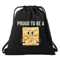 Proud To Be A Cracker Funny Halloween Costume Women Drawstring Bag