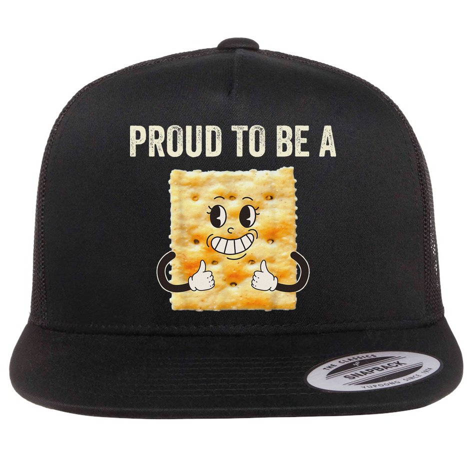Proud To Be A Cracker Funny Halloween Costume Women Flat Bill Trucker Hat