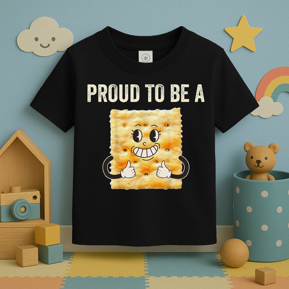 Proud To Be A Cracker Funny Halloween Costume Women Toddler T-Shirt