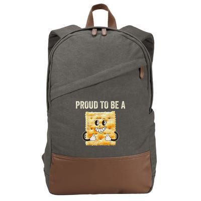 Proud To Be A Cracker Funny Halloween Costume Women Cotton Canvas Backpack