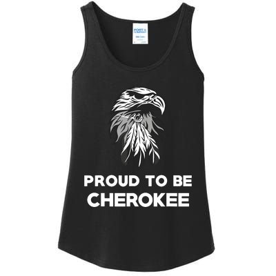 Proud To Be Cherokee Native American Pride Ladies Essential Tank