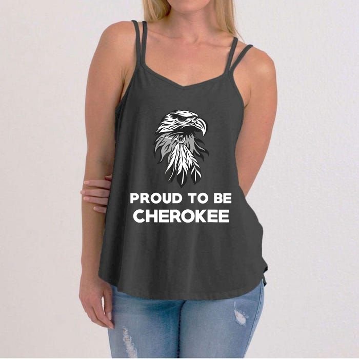 Proud To Be Cherokee Native American Pride Women's Strappy Tank