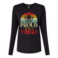 Proud To Be A Virgo Vintage Womens Cotton Relaxed Long Sleeve T-Shirt