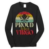 Proud To Be A Virgo Vintage Long Sleeve Shirt