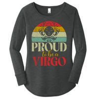 Proud To Be A Virgo Vintage Women's Perfect Tri Tunic Long Sleeve Shirt