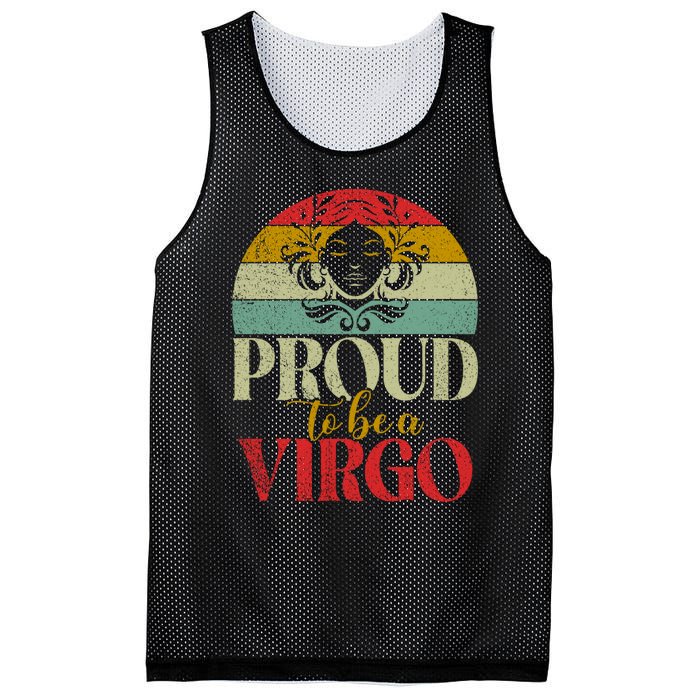 Proud To Be A Virgo Vintage Mesh Reversible Basketball Jersey Tank