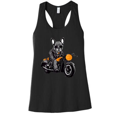 Proud To Be A Frenchie Lover Women's Racerback Tank