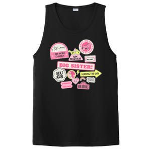 Promoted To Big Sister Cute Gift PosiCharge Competitor Tank